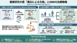 観察研究の罠：適応による交絡（Confounding by Indication）を遠位中血管閉塞のEVT研究で学ぶ