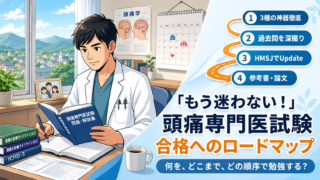 【2026年度合格】頭痛専門医試験の勉強法|実体験から対策法・教材を解説